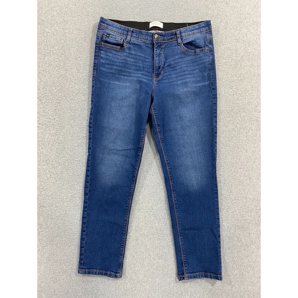 Curve‎ Appeal Jeans Womens 10/30 Comfort Waist Mid Rise Skinny Preppy Casual